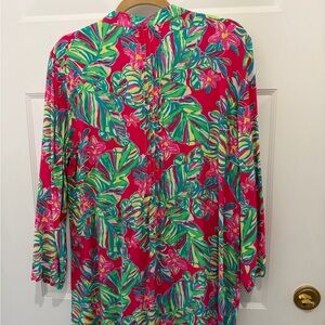 Lilly Pulitzer tunic pink/multi XL